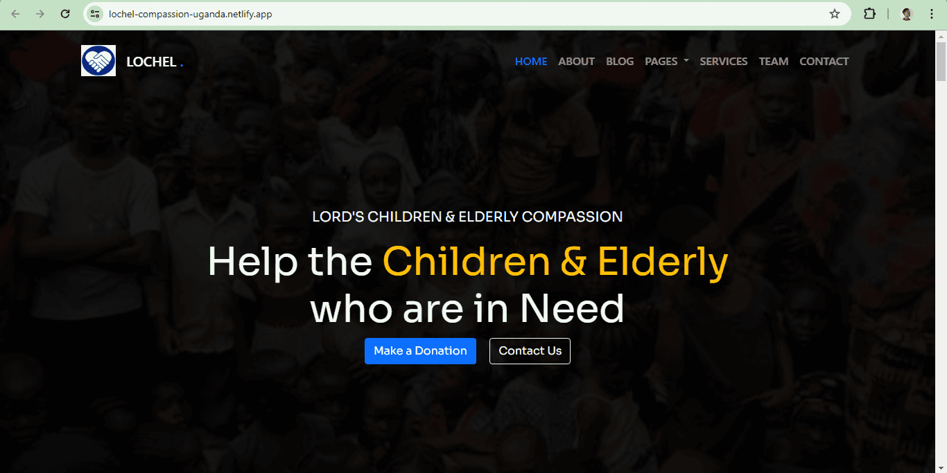 Organisation Website